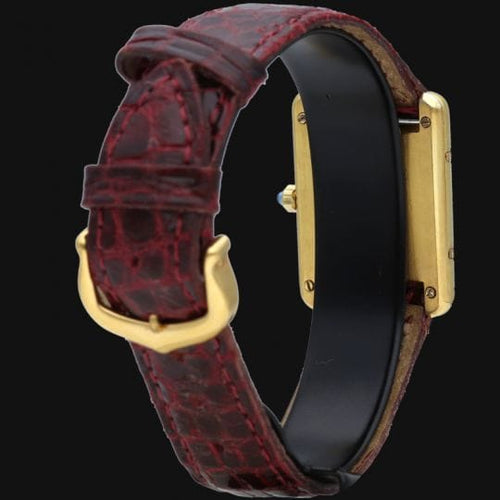 Montre Cartier Montre Tank Vermeil 58 Facettes MT43309