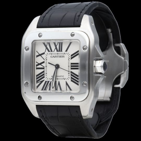 Montre Cartier Montre Santos 100 Xl 58 Facettes MT40121