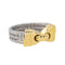 Bague 50 Fred Bague Force 10 Or jaune, Acier 58 Facettes 4410632CN