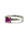 Bague 53 Bague or saphir et diamants 58 Facettes