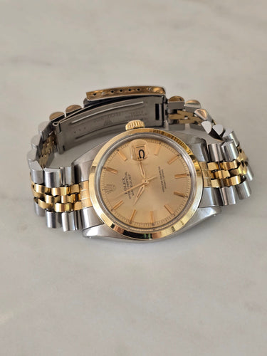 Montre ROLEX - Montre Oyster Perpetual Datejust vintage 58 Facettes
