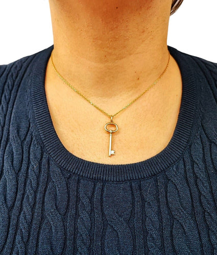 Pendentif Pendentif clé Tiffany 58 Facettes TIFFANY-1475