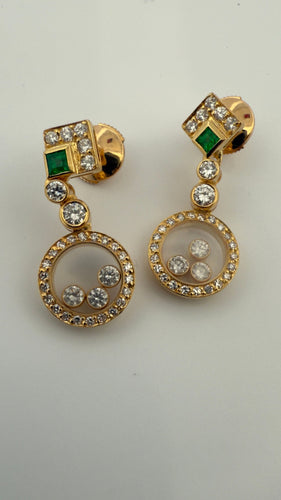 Boucles d’oreilles vintage Chopard 58 Facettes