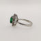Bague Anello con Smeraldo di 2,48ct e Diamanti 58 Facettes