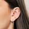 Boucles d'oreilles Messika Boucles d'oreilles Gatsby en Or blanc 18k 58 Facettes 250325