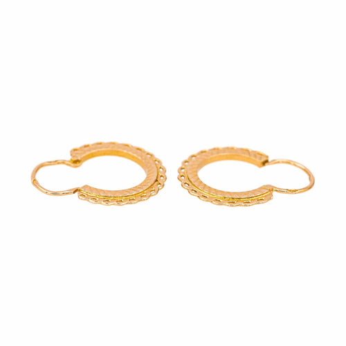 Boucles d'oreilles Boucles d'oreilles Créoles Or rose 58 Facettes 4137617CN