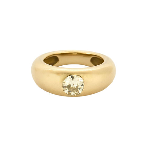 Bague 53 Bague en or jaune et diamant 58 Facettes CHA5709