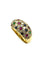 Bague 57 Bague Jonc Vintage Tutti Frutti or, diamants, rubis, saphirs et émeraudes 58 Facettes
