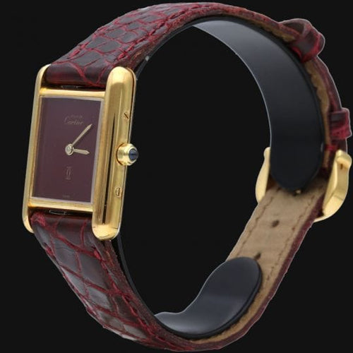 Montre Cartier Montre Tank Vermeil 58 Facettes MT43309