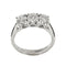 Bague Bague trilogie avec diamants 58 Facettes 3550