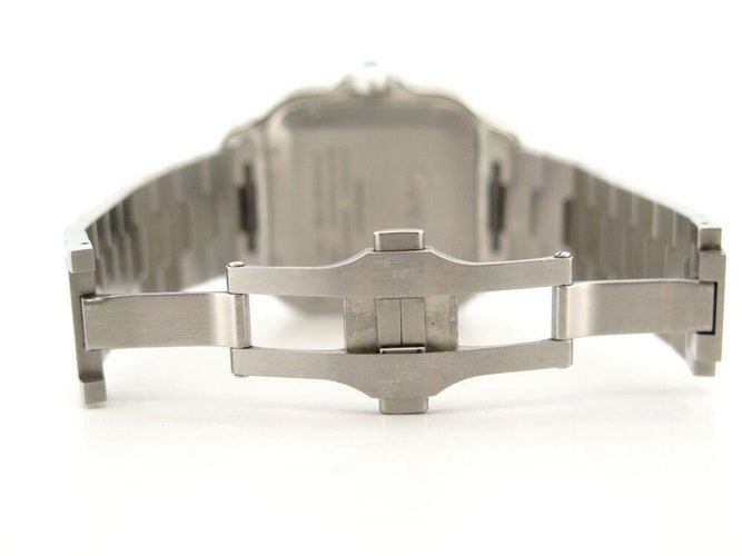 Montre montre santos de CARTIER gm acier automatique fullset 58 Facettes 260613