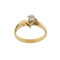 Bague Bague solitaire contrariée avec diamant 0,30 ct 58 Facettes 31425