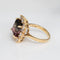 Bague 54 Bague en or jaune et diamants tourmaline bicolore de 5,60 ct 58 Facettes G13862