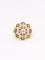Bague 53 Bague dome vintage diamants 58 Facettes 959