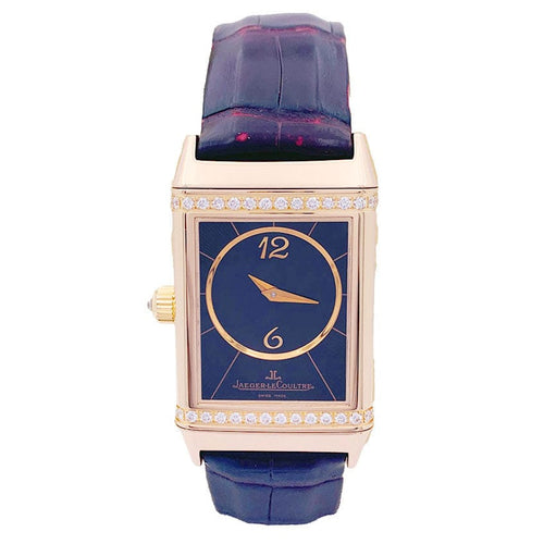 Montre Montre Jaeger-LeCoultre, "Reverso Duetto", en or rose et diamants. 58 Facettes 33246