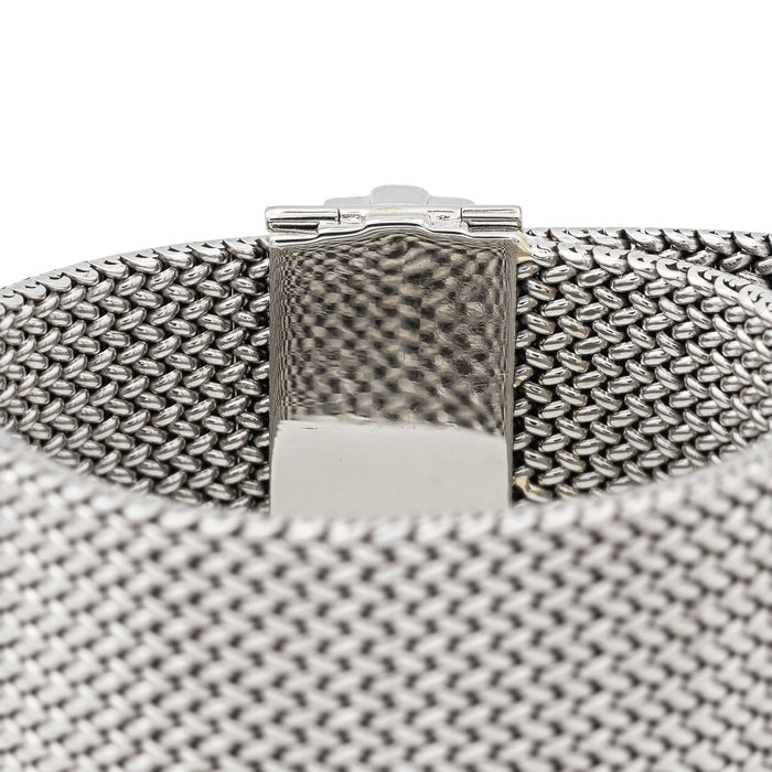 White Gold Diamond Cuff Bracelet