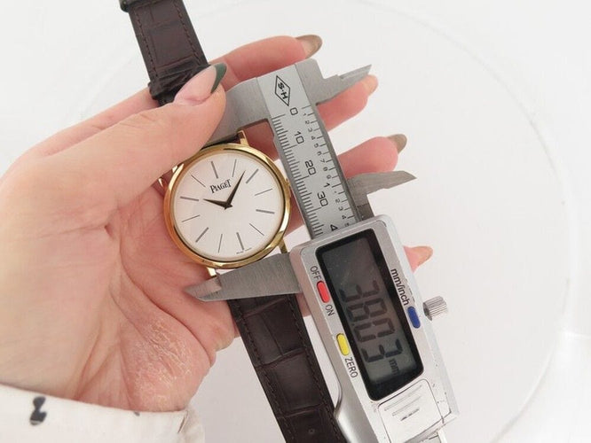 Montre montre PIAGET altiplano 38 mm mecanique or jaune 58 Facettes 259149