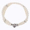 Bracelet Bracelet 3 rangs de perles et son fermoir en or blanc 58 Facettes 24-210