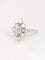 Bague Bague marquise or diamants 58 Facettes 1055