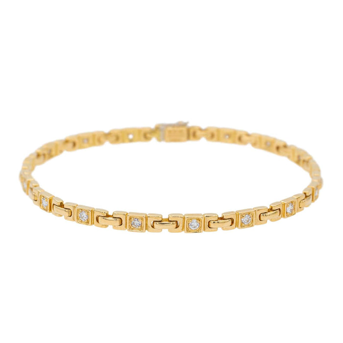 Bracelet Van Cleef & Arpels Bracelet Or jaune Diamant 58 Facettes 3088286CN