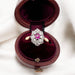 Bague Bague Marguerite or jaune, diamants , rubis Circa 1900 58 Facettes 300-1