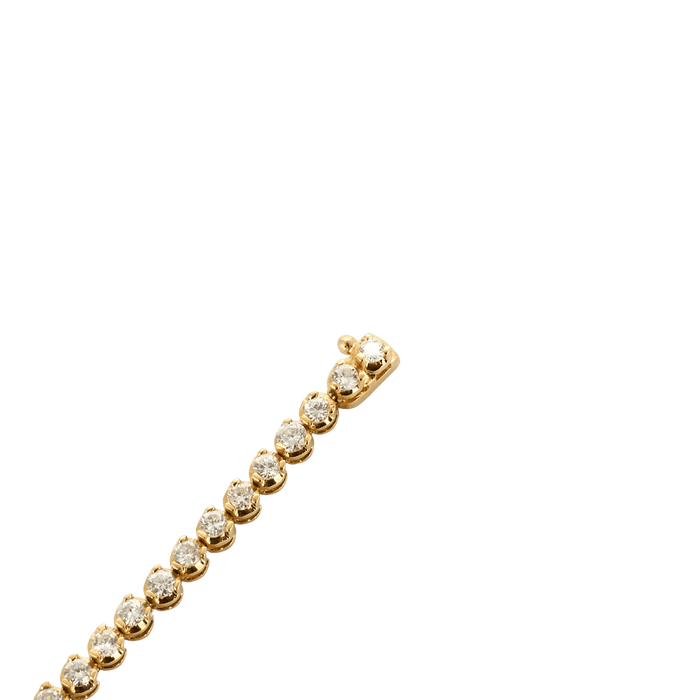 Bracelet BRACELET RIVIÈRE OR JAUNE ET DIAMANTS. 58 Facettes BO/240028