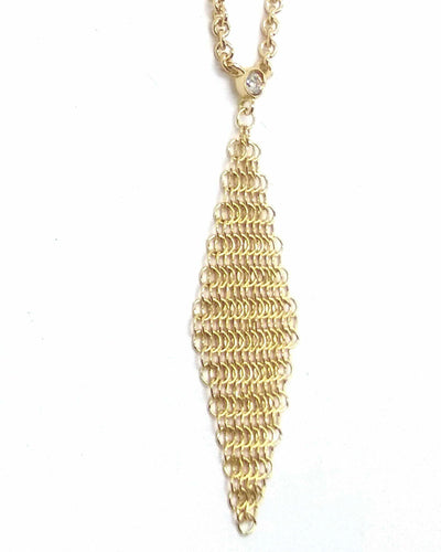 Collier Tiffany and Co - Collier à pendentifs en maille Elsa Peretti 58 Facettes