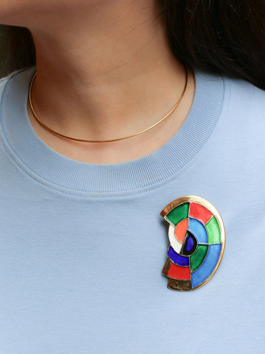 Brochehanger SONIA DELAUNAY Editie ARTCURIAL