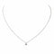 Collier Collier Solitaire Or blanc Diamant 58 Facettes 2609057CN