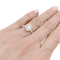 54 Bague solitaire or blanc, diamant 0,73 carat. 58 Facettes 34198