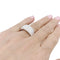 Bague 53 Bague Cartier or blanc, diamants "Nouvelle Vague". 58 Facettes 33661