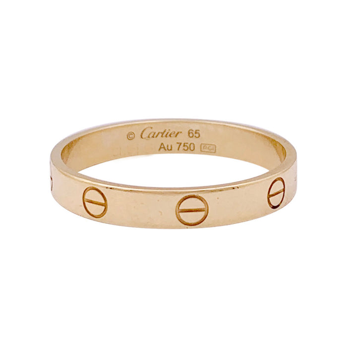 Ring Cartier "Love„Gelbgold.