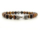 Bracelet bracelet DAVID YURMAN spiritual beads oeil de tigre & diamants 58 Facettes 260547