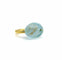Bague 22K Gold Marie-Hélène de Taillac Milky Aquamarine Cabochon Ring 58 Facettes