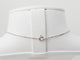 Collier Collier solitaire en or blanc et rubis 2,12ct 58 Facettes 20021