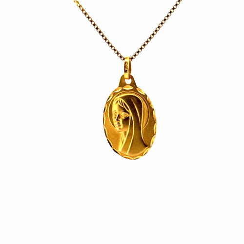 Pendentif Médaille Marie or jaune 58 Facettes 2-PEC2-GS35890
