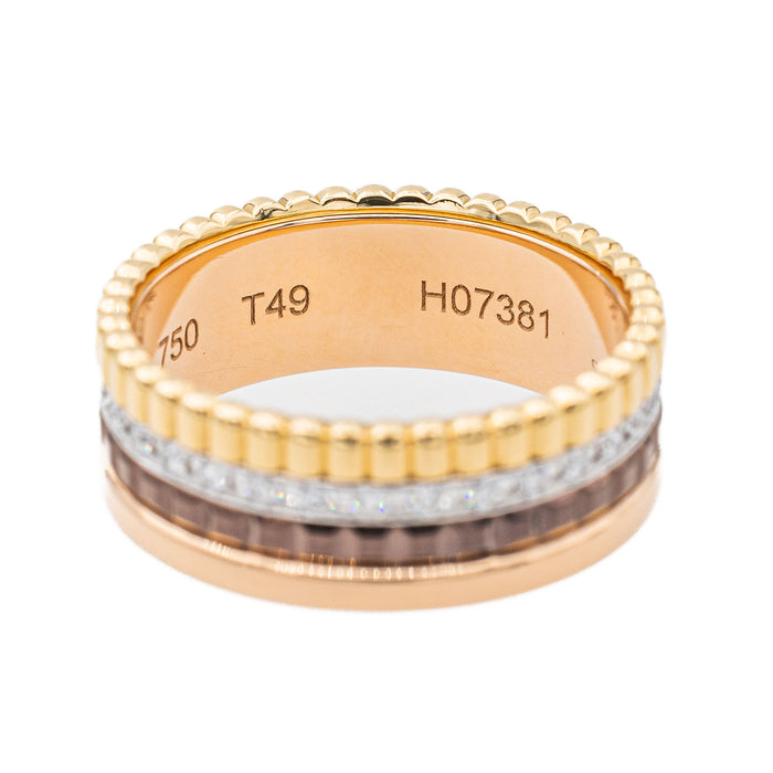 Boucheron Ring Quatre Yellow gold Diamond