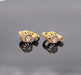 Boucles d'oreilles Dormeuses anciennes or et diamants 58 Facettes