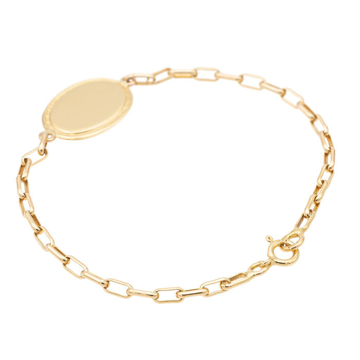 Yellow Gold Gourmette Bracelet