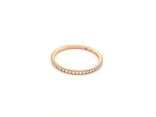 Bague 54 bague BOUCHERON alliance epure small or rose diamants 58 Facettes 263989