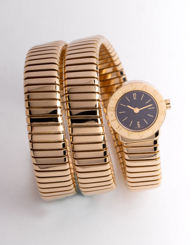 Montre Montre BULGARI Tubogas 19 mm Quartz BB191T 58 Facettes 65465-61987
