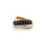 Bague 50 Bague Bandeau Croisée Or Jaune Diamants 58 Facettes 4-GS30455-01