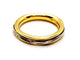 Bague 55 Bague Alliance Or jaune, Or blanc 58 Facettes 1178342CD