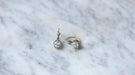 Boucles d'oreilles Dormeuses diamants 2,45 Cts, ors et platine 58 Facettes