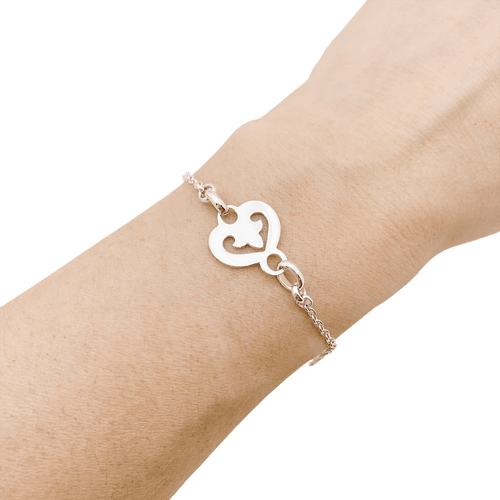 Bracelet Bracelet O.J. Perrin, "Légendes", or blanc. 58 Facettes 34224