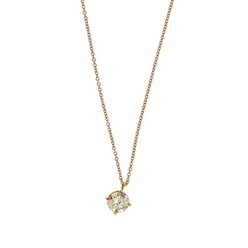 Collier Collier solitaire diamant 0,73 ct 58 Facettes 24366