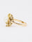 Bague 52 Bague fleur vintage perle or jaune 58 Facettes 1136.3