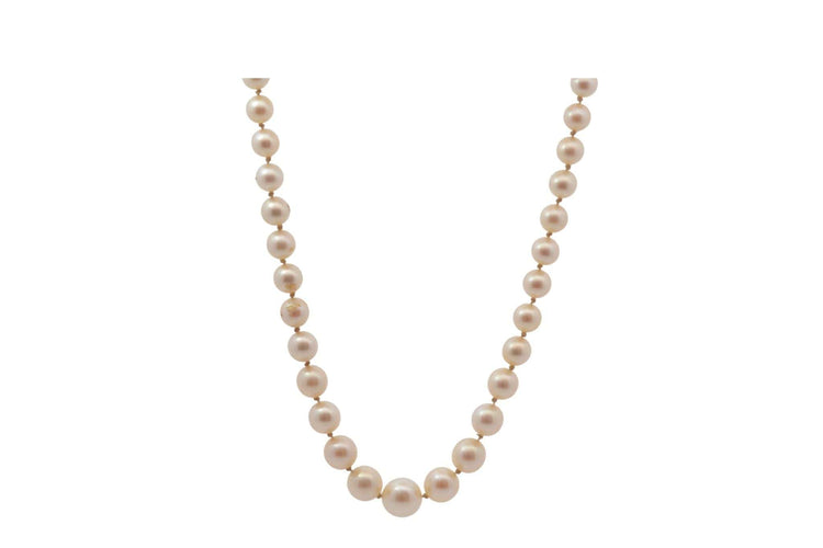 Collier Collier or et perles de culture 58 Facettes 27736