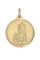 Pendentif MÉDAILLE SCAPULAIRE VIERGE DES ANGOISSES ET SACRÉ CŒUR DE JÉSUS 58 Facettes 083371