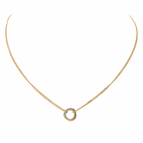 Collier Cartier Collier Trinity Or rose 58 Facettes 2971280CN